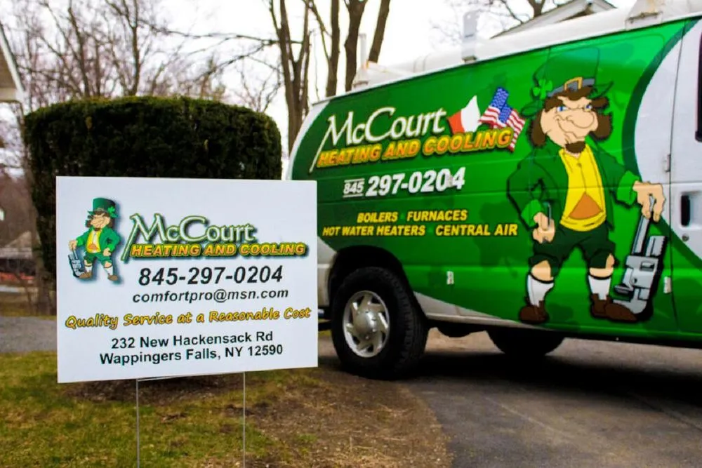 Slide of McCourt Heating and Cooling