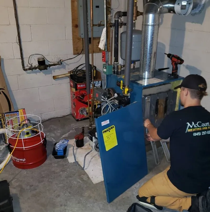 Slide of McCourt Heating and Cooling