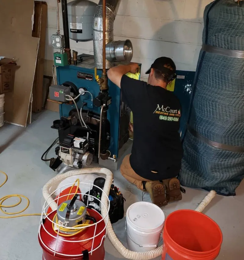 Slide of McCourt Heating and Cooling