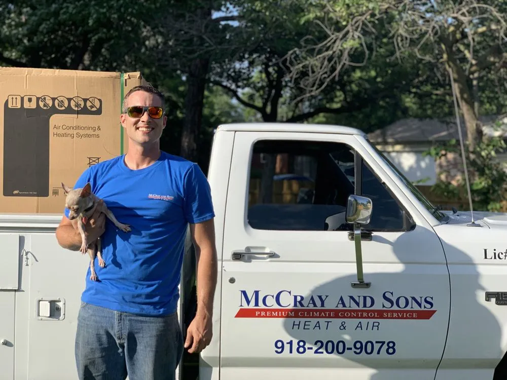 Slide of McCray and Sons Heat & Air