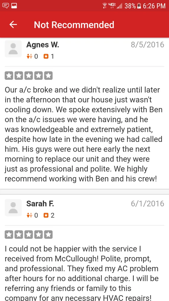 Slide of McCullough Air Conditioning, Plumbing & Electrical