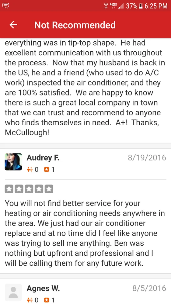 Slide of McCullough Air Conditioning, Plumbing & Electrical