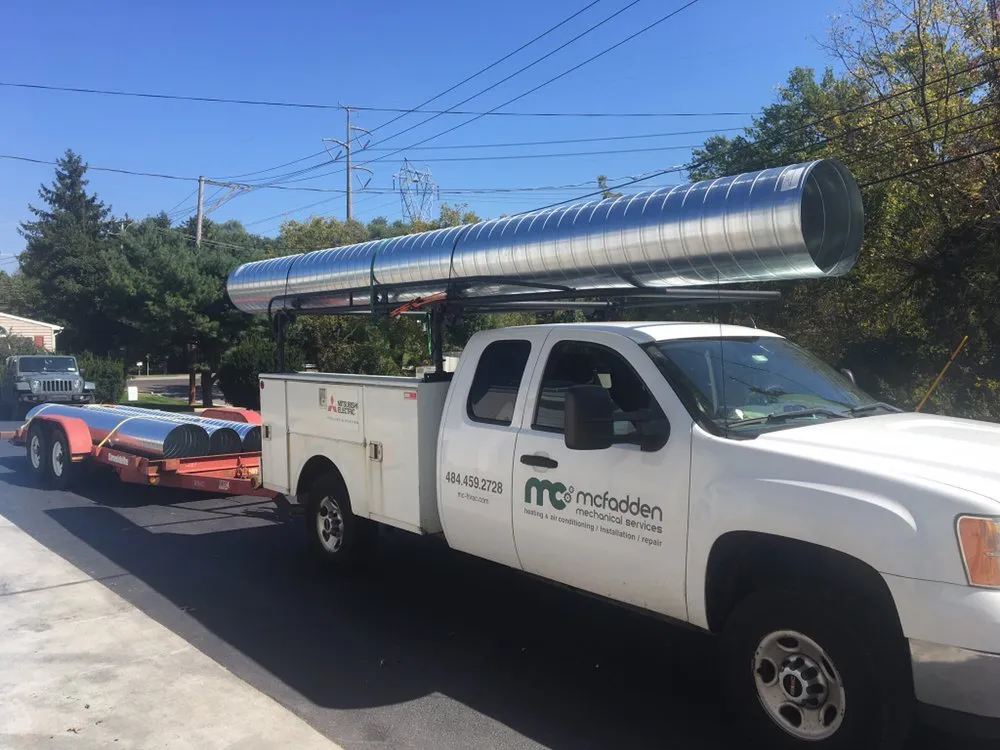 Slide of McFadden Mechanical Services