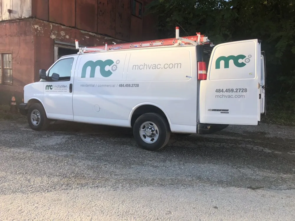 Slide of McFadden Mechanical Services