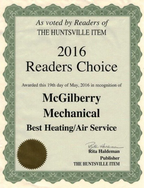 Slide of Mcgilberry Mechanical Heating & Cooling