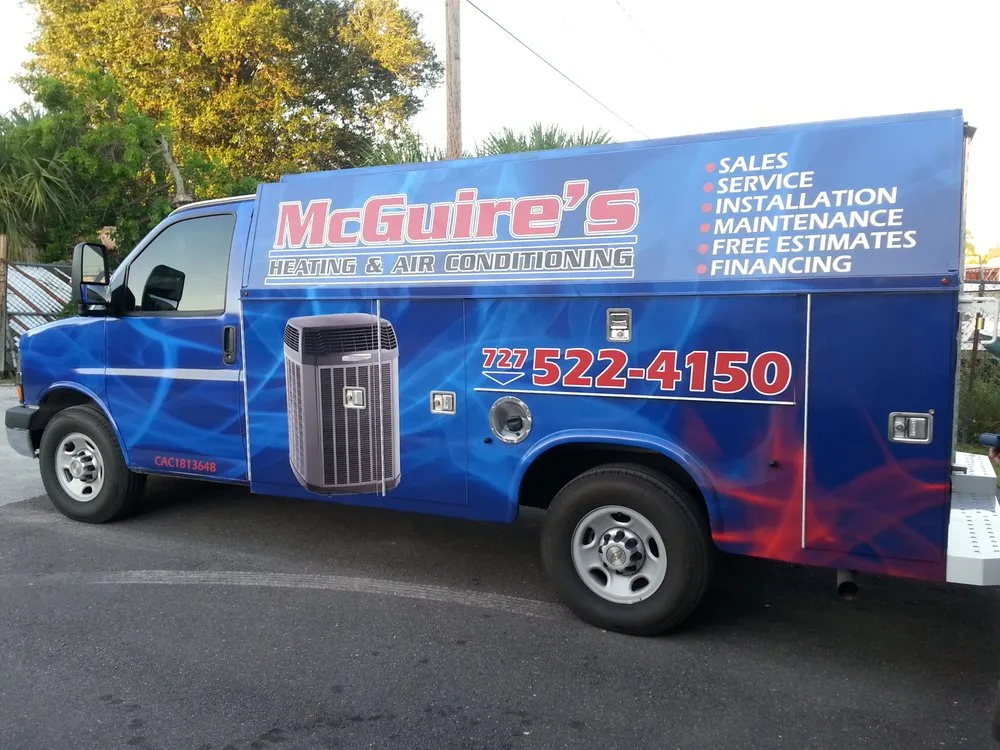 Slide of McGuire's Heating and Air