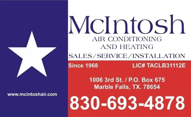 Slide of McIntosh Heating & Air Conditioning