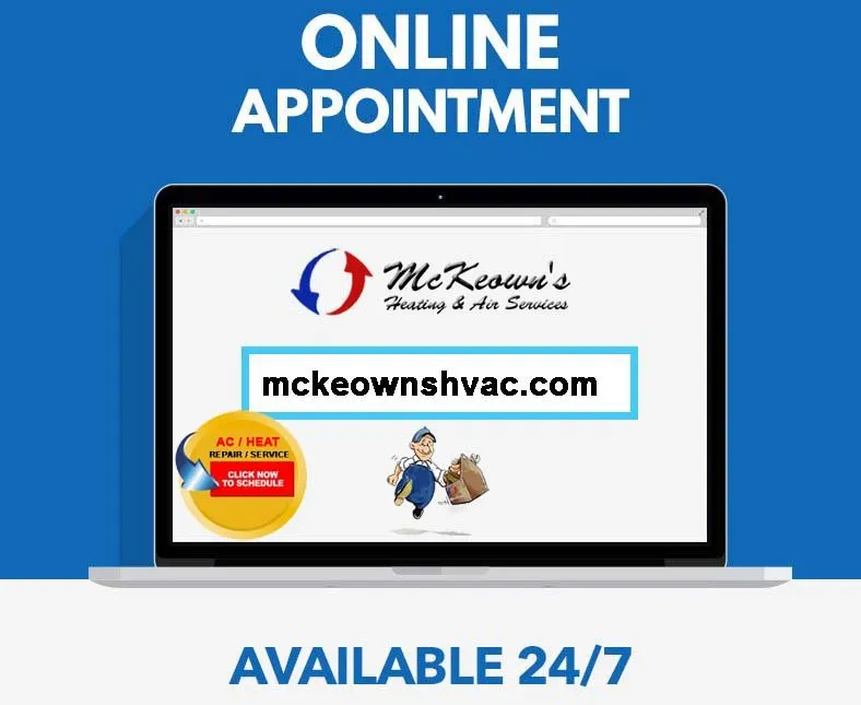 Slide of McKeown's Heating and Air Services