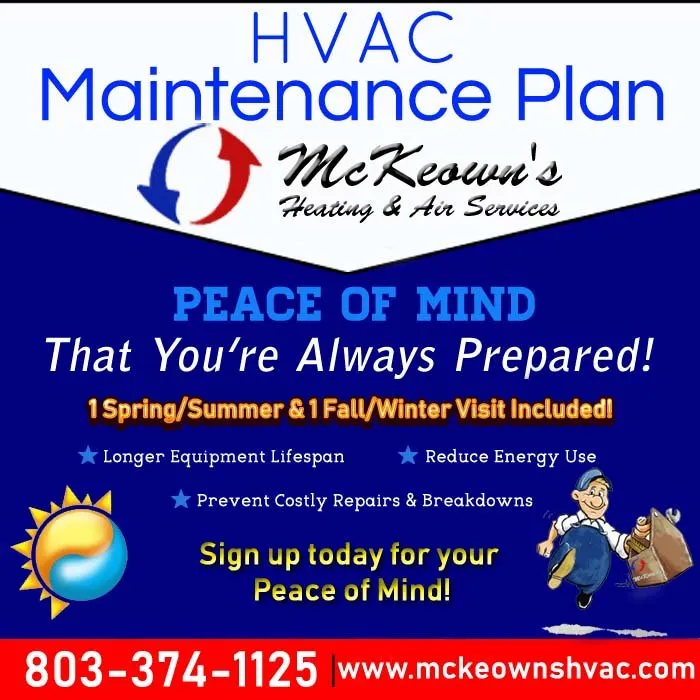 Slide of McKeown's Heating and Air Services