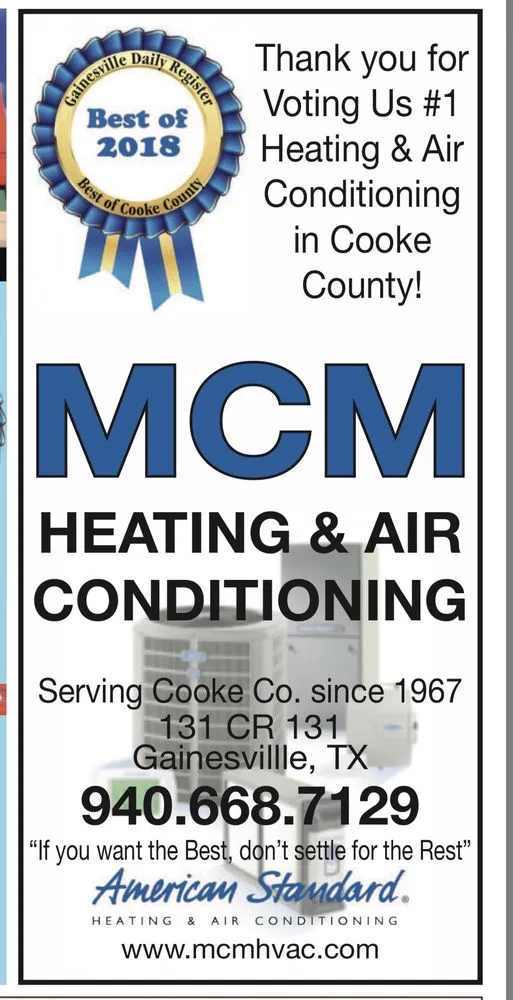 Slide of MCM Heating & Air Conditioning