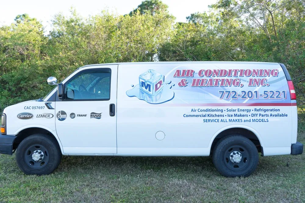 Slide of MD Air Conditioning and Heating
