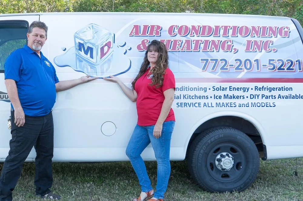 Slide of MD Air Conditioning and Heating