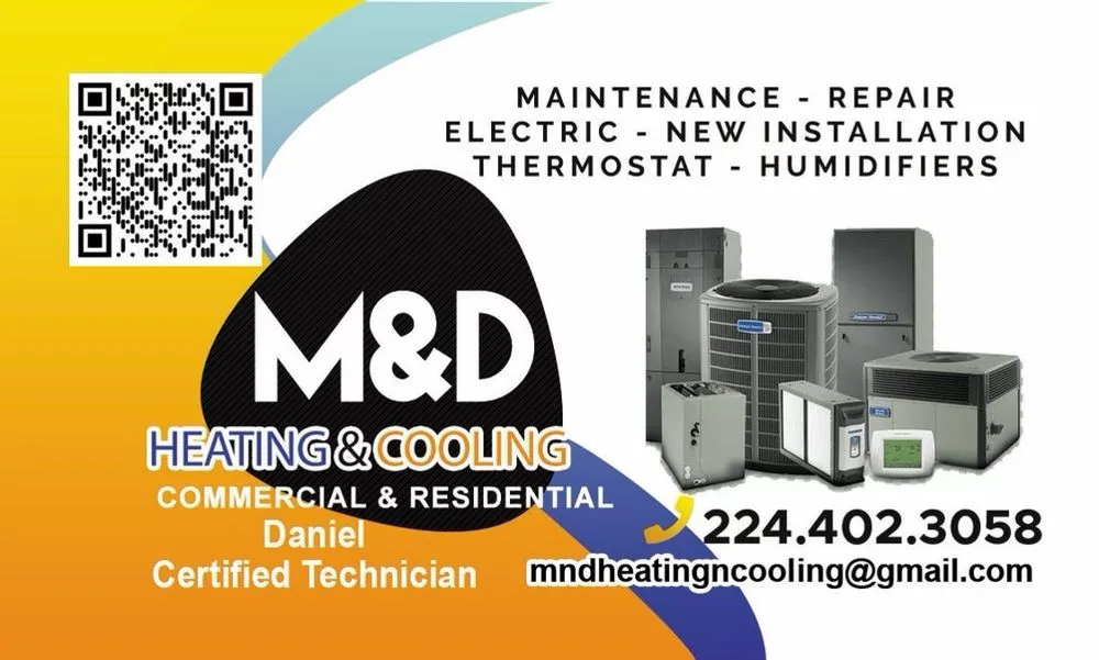 Slide of M&D Heating & Cooling