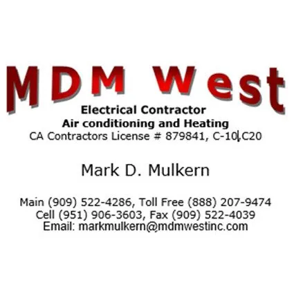 Slide of MDM West