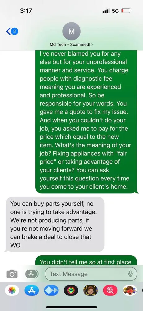 Slide of MDTECH Appliance Repair