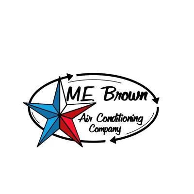 ME Brown Air Conditioning Company Logo
