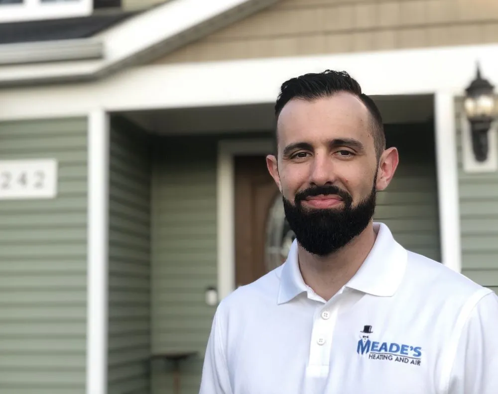 Slide of Meade's Heating and Air