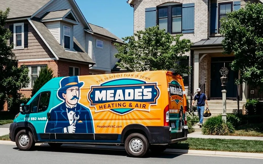 Slide of Meade's Heating and Air