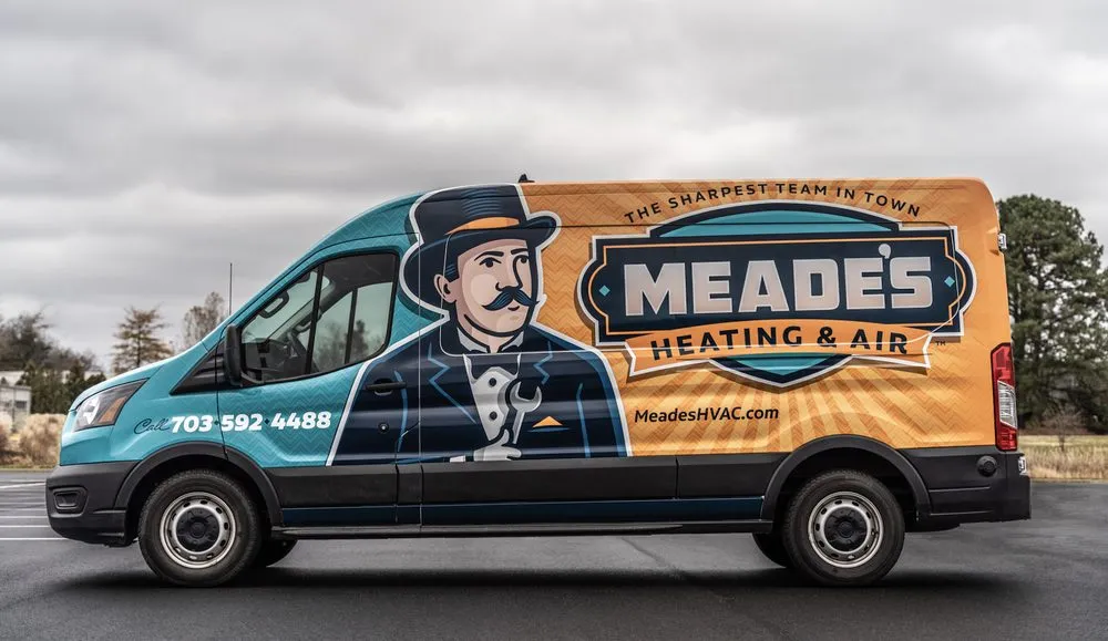 Slide of Meade's Heating and Air