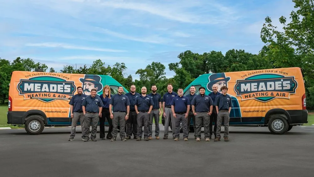 Slide of Meade's Heating and Air