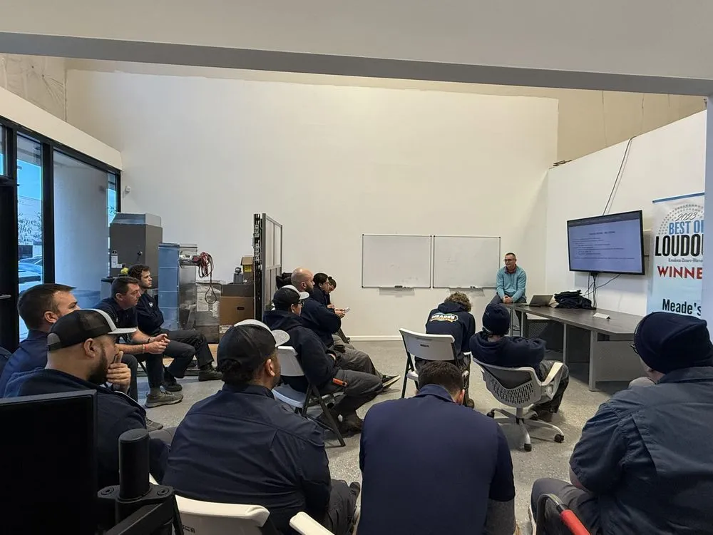 Slide of Meade's Heating and Air