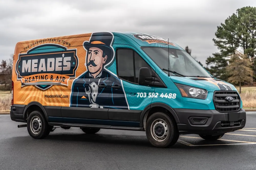 Slide of Meade's Heating and Air