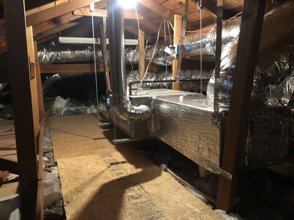 Slide of Mechanical Air Climate Control