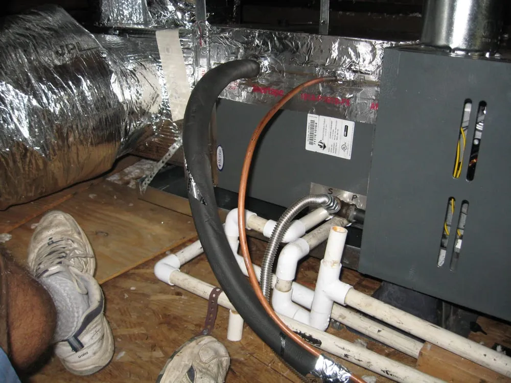 Slide of Mechanical Air Conditioning & Heating, Ventilation