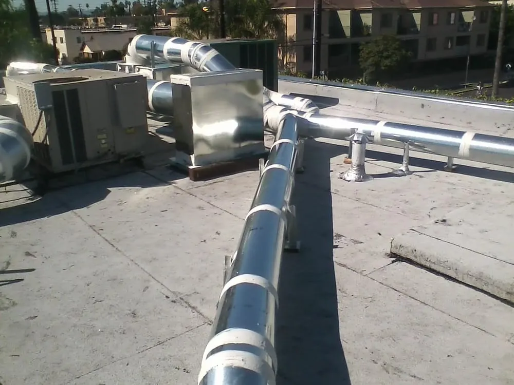 Slide of Mechanical Air Conditioning & Heating, Ventilation