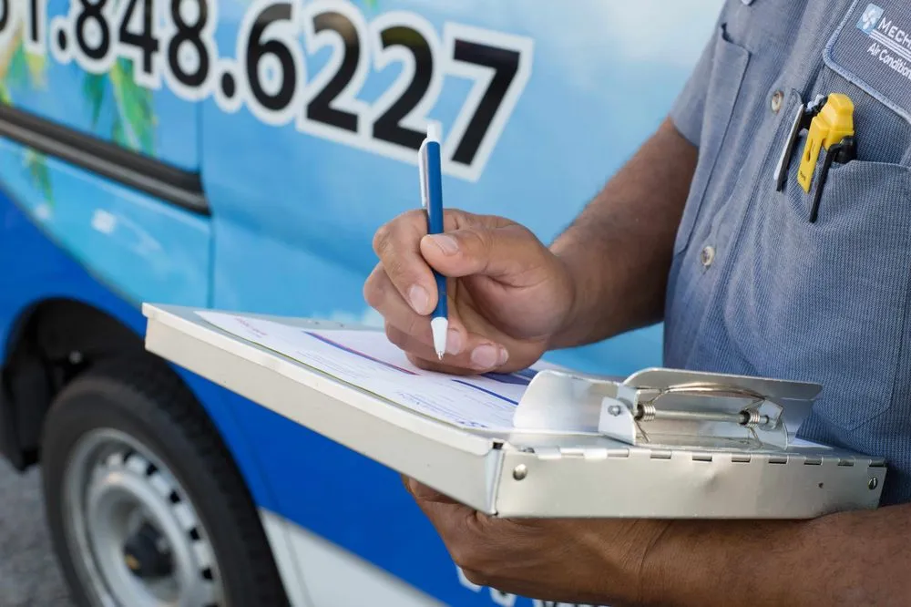 Slide of Mechanical Air Conditioning