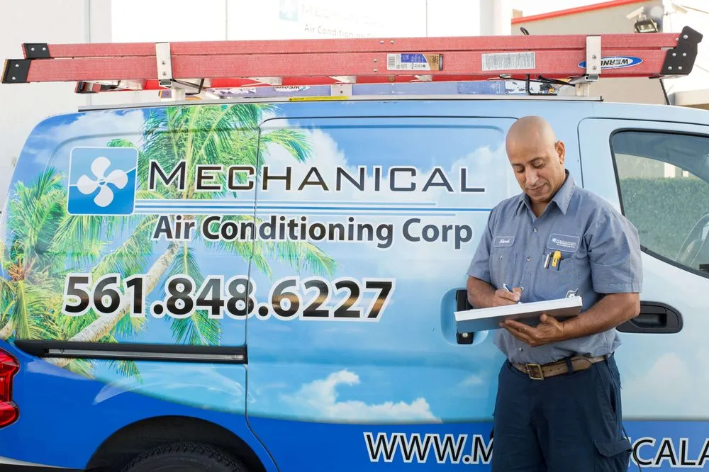 Slide of Mechanical Air Conditioning