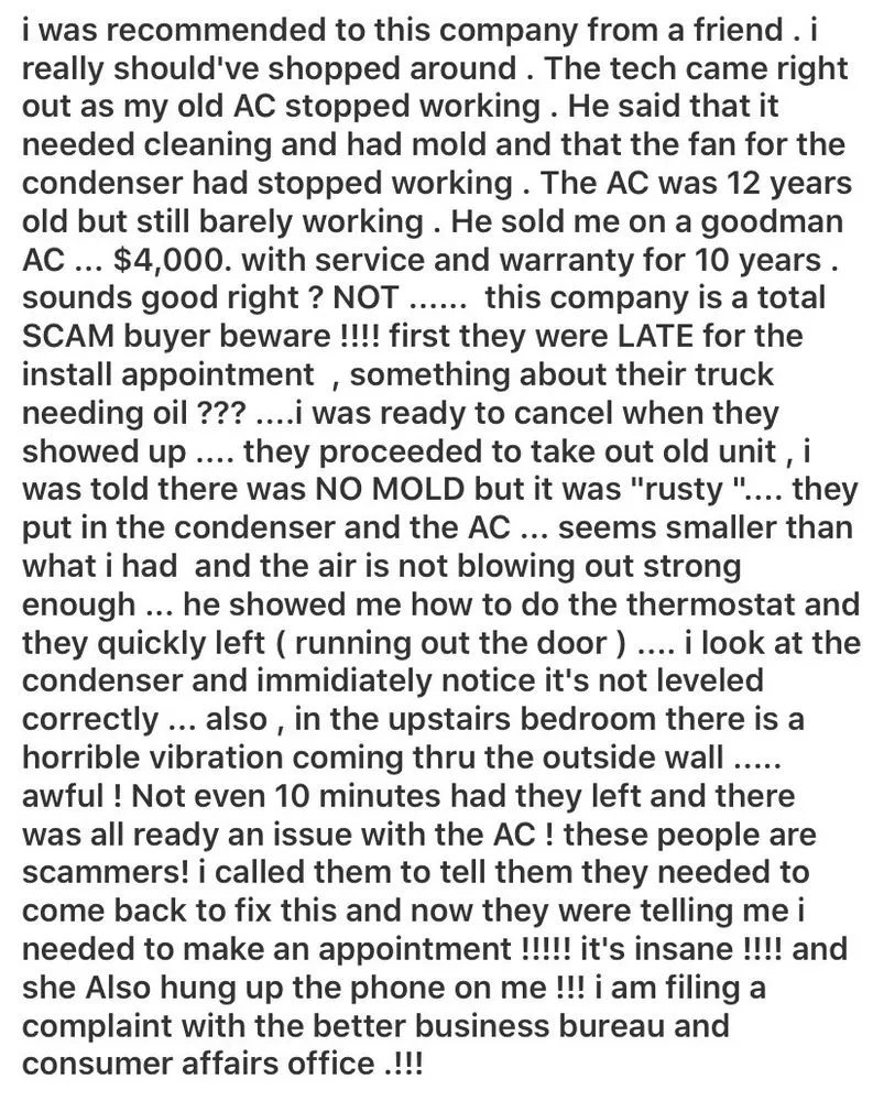 Slide of Mechanical Air Conditioning