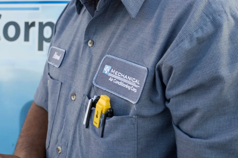 Slide of Mechanical Air Conditioning