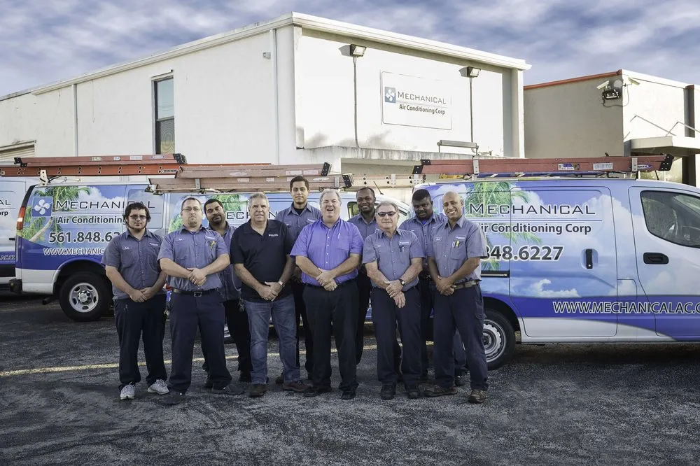 Slide of Mechanical Air Conditioning