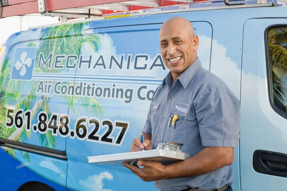 Slide of Mechanical Air Conditioning