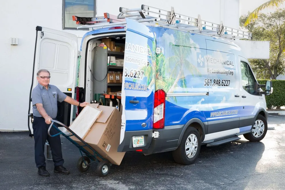 Slide of Mechanical Air Conditioning