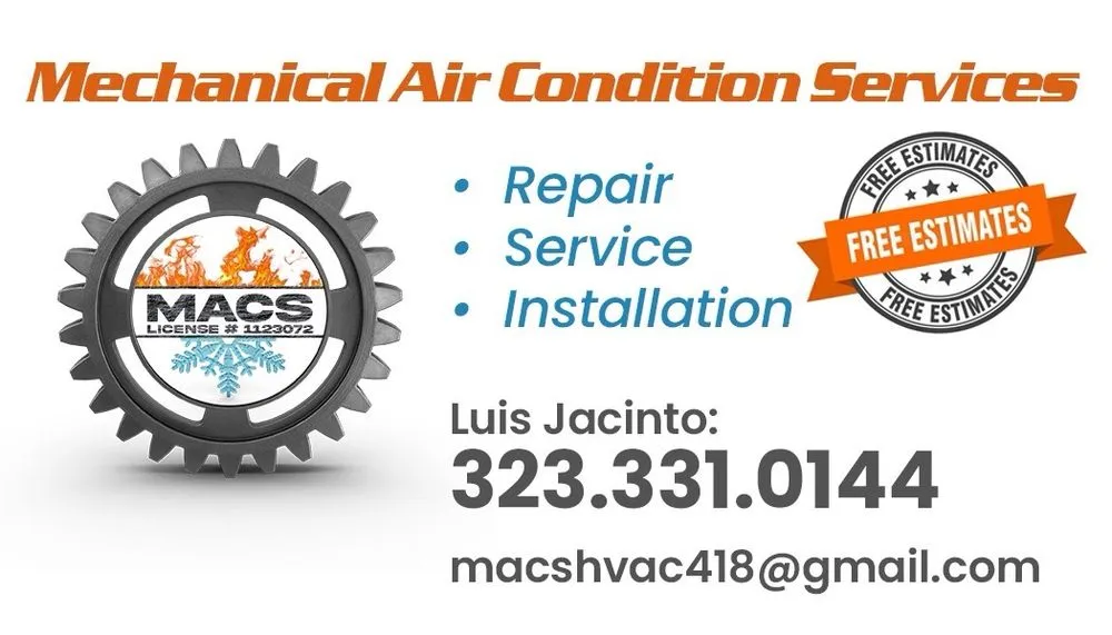 Slide of Mechanical Air Conditioning Services