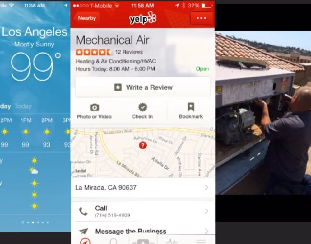 Slide of Mechanical Air