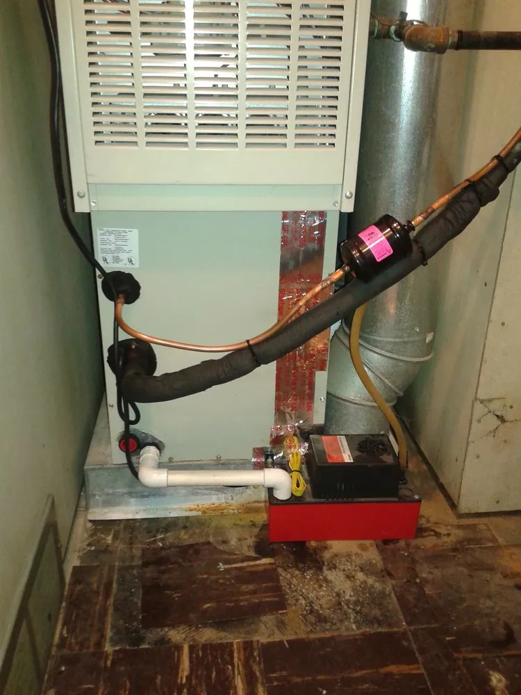 Slide of Mechanical Heating & Cooling