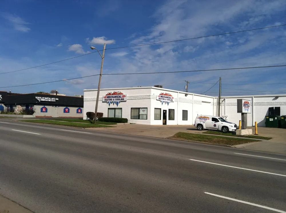 Slide of Mechanical Heating & Cooling