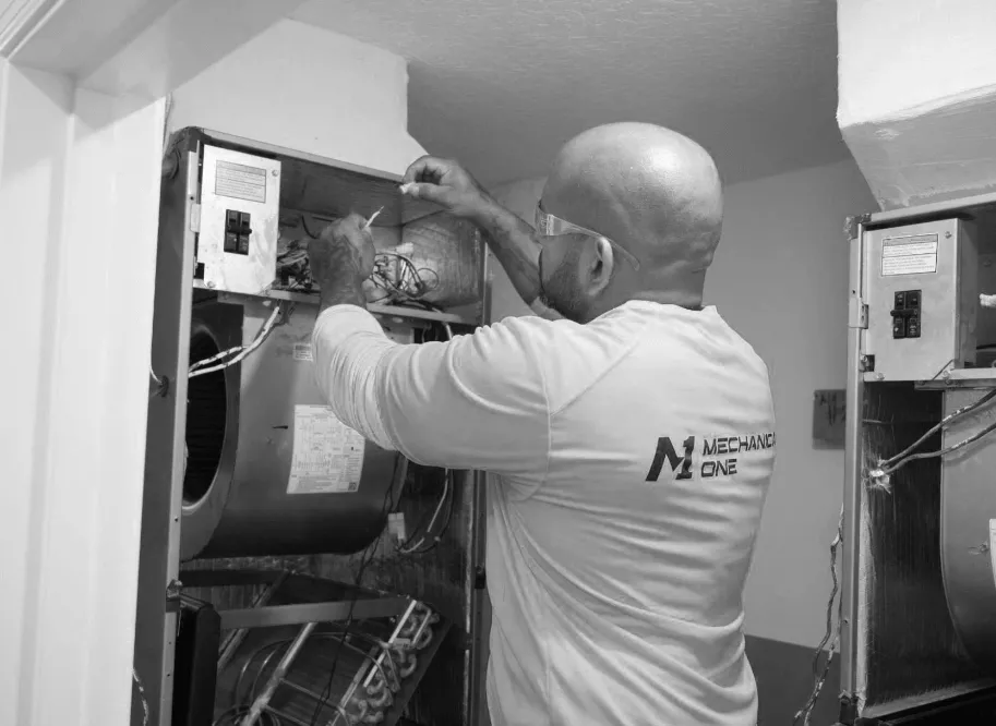 Slide of Mechanical One - Air Conditioning, Plumbing and Electrical