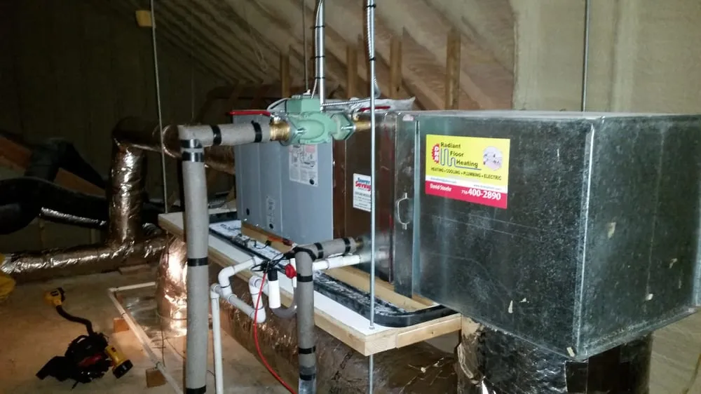 Slide of Mechanical Services By Radiant