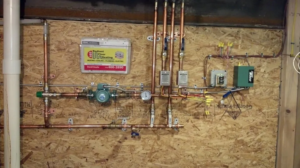 Slide of Mechanical Services By Radiant