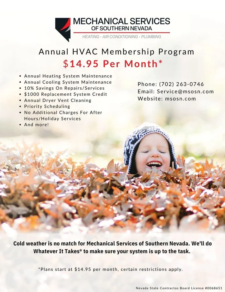 Slide of Mechanical Services of Southern Nevada