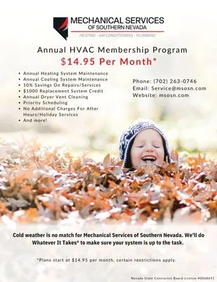 Mechanical Services of Southern Nevada Logo