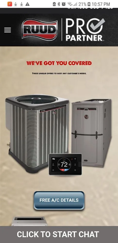 Slide of Medel Air Pro Heating & Air