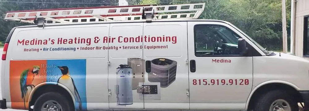 Slide of Medina""s Heating & Air conditioning