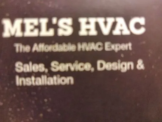 Mel's HVAC Logo