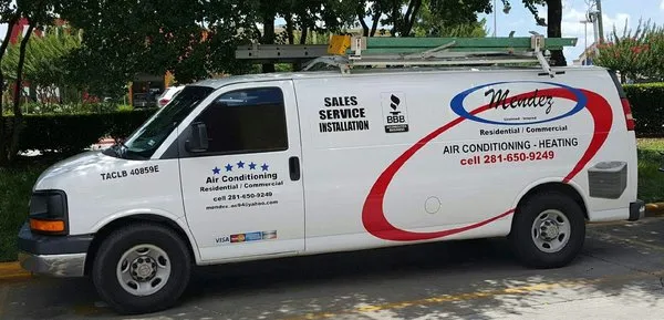 Mendez air conditioning Logo