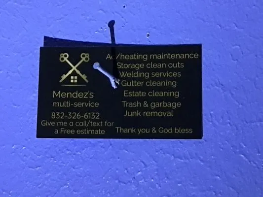 Mendez’s Multi Service Logo